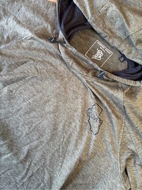 Branded Bills Mens Olive Green Heather Performance Hoodie Sweatshirt XL Roam